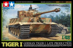 画像2: タミヤ[TAM32539]1/48 ドイツ重戦車 タイガーI 後期生産型 (2)