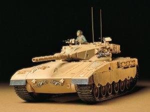 画像1: タミヤ[TAM35127]1/35 イスラエル・メルカバ主力戦車 (1)