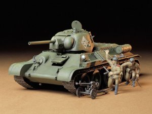 画像1: タミヤ[TAM35149]1/35 T34/76戦車 1943年型 チェリヤビンスク (1)