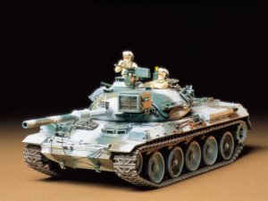 画像1: タミヤ[TAM35168]1/35 陸上自衛隊 74式戦車（冬期装備） (1)
