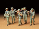 タミヤ[TAM35184]1/35 ドイツ機関銃チーム 行軍セット