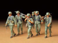 タミヤ[TAM35184]1/35 ドイツ機関銃チーム 行軍セット