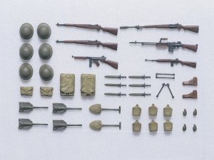 画像1: タミヤ[TAM35206]1/35 アメリカ歩兵 装備品セット (1)
