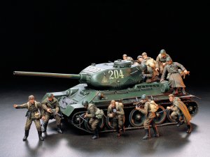 画像1: タミヤ[TAM35207]1/35 ソビエト歩兵 進撃セット (1)