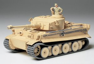 画像1: タミヤ[TAM35227] 1/35　ドイツ重戦車 タイガーI 極初期生産型 （アフリカ仕様） (1)