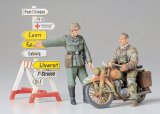 タミヤ[TAM35241]ドイツ軍用オートバイ野戦伝令セット