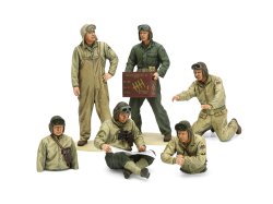 画像1: タミヤ[TAM35347]1/35 アメリカ戦車兵セット （ヨーロッパ戦線）