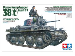 画像1: タミヤ[TAM35369]1/35 ドイツ軽戦車 38 (t) E/F型