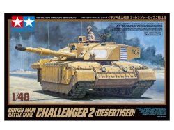 画像1: タミヤ[TAM32601]1/48 イギリス主力戦車 チャレンジャー2 イラク戦仕様