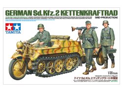 画像1: タミヤ[TAM35377] 1/35 ドイツSd.Kfz.2 ケッテンクラート中期型