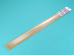 画像1: 透明プラ材パイプ5mm　（5本入り）