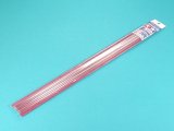 透明プラ材パイプ8mm　（3本入り）