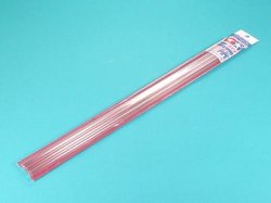画像1: 透明プラ材パイプ8mm　（3本入り）