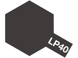 画像1: ラッカー塗料 LP-40 メタリックブラック (1)