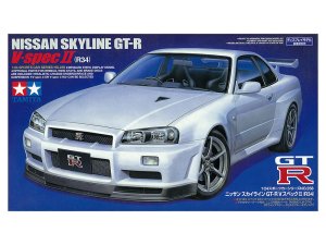 画像1: タミヤ[TAM24258]1/24 ニッサン スカイライン GT-R VスペックII（R34） (1)