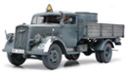 画像1: タミヤ[TAM25131] 1/35 ドイツ 3トン 4x2 カーゴトラック（ウェザリングマスター付き）
