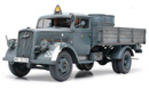 画像1: タミヤ[TAM25131] 1/35 ドイツ 3トン 4x2 カーゴトラック（ウェザリングマスター付き） (1)