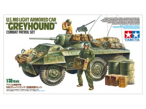 画像1: タミヤ[TAM25196]1/35 アメリカ軽装甲車 M8 グレイハウンド 前線偵察セット (1)