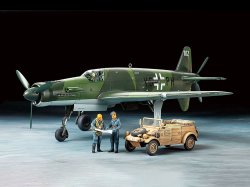 画像2: タミヤ[TAM25206] 1/48 ドルニエDo335Aプファイル・キューベルワーゲン82型セット