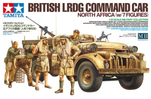 画像1: タミヤ[TAM32407]1/35 イギリス LRDGコマンドカー 北アフリカ戦線（人形7体付き） (1)