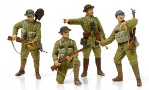 画像1: タミヤ[TAM32409] 1/35 WWI イギリス歩兵・小火器セット (1)