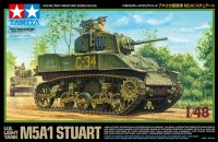 タミヤ[TAM32606]1/48 アメリカ軽戦車 M5A1 スチュアート