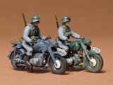 タミヤ[TAM35023] 1/35 ツェンダップKS750＆BMW R75