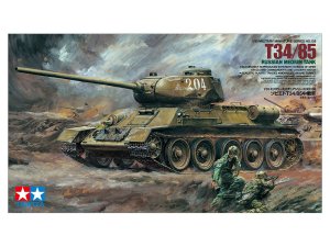 画像1: タミヤ[TAM35138]1/35 ソビエト T34/85 中戦車 (1)