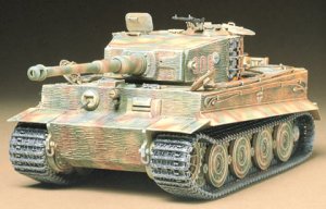 画像1: タミヤ[TAM35146] 1/35 ドイツ重戦車 タイガーI型 （後期生産型） (1)