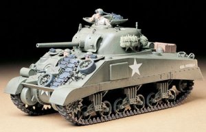 画像1: タミヤ[TAM35190]1/35アメリカ M4シャーマン戦車 （初期型） (1)