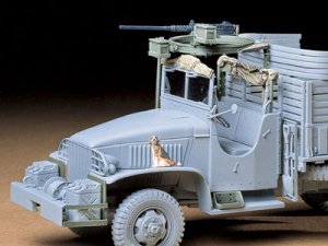 画像1: タミヤ[TAM35231] 1/35 アメリカ 2 1/2トン 6×6 カーゴトラック アクセサリーパーツセット (1)