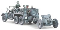タミヤ[TAM35259] 1/35 ドイツ クルップ プロッツェ （6×4） 3.7cm対戦車砲牽引型