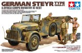 タミヤ[TAM35305] 1/35 ドイツ大型軍用乗用車 シュタイヤー 1500A/01・アフリカ軍団休息セット