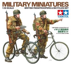 画像2: タミヤ[TAM35333]イギリス軍空挺兵自転車セット