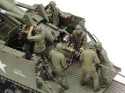 画像6: タミヤ[TAM35351]1/35 アメリカ155mm自走砲 M40 ビッグショット