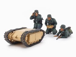 画像2: タミヤ[TAM35357]1/35 ドイツ突撃工兵チーム ゴリアテセット
