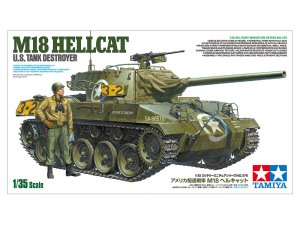 画像1: タミヤ[TAM35376]1/35 アメリカ駆逐戦車 M18 ヘルキャット (1)