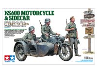 タミヤ[TAM35384]1/35 ドイツ軍用サイドカー KS600