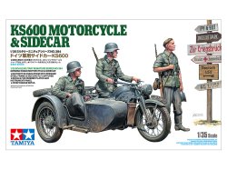 画像1: タミヤ[TAM35384]1/35 ドイツ軍用サイドカー KS600
