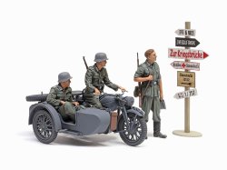 画像2: タミヤ[TAM35384]1/35 ドイツ軍用サイドカー KS600