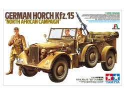 画像2: タミヤ[TAM37015]1/35 ドイツ中型軍用車 ホルヒKfz.15 “北アフリカ戦線”