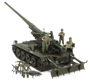 画像1: タミヤ[TAM37021] 1/35 アメリカ自走カノン砲 M107 “ベトナム戦” (1)