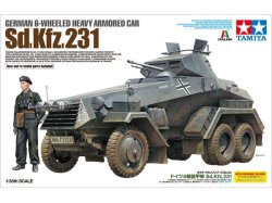 画像1: タミヤ[TAM37024]1/35 ドイツ6輪装甲車 Sd.Kfz.231