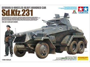 画像1: タミヤ[TAM37024]1/35 ドイツ6輪装甲車 Sd.Kfz.231 (1)