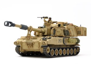 画像1: タミヤ[TAM37026]1/35 アメリカ自走砲 M109A6パラディン“イラク戦争” (1)