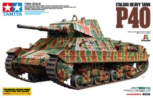 画像1: タミヤ[TAM89792] 1/35 イタリア重戦車 P40 (1)
