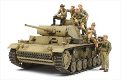 画像2: タミヤ[TAM32405] 1/35 ドイツIII号戦車L型 ロンメル野戦指揮セット （人形6体付き）