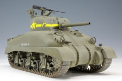 画像2: アスカモデル[35-L27] 1/35 アメリカ中戦車M4A1シャーマン 初期型 (直視バイザー型)