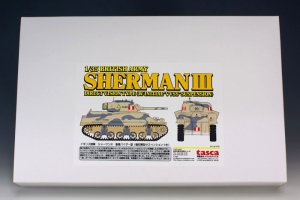 画像1: アスカモデル[35-L28] 1/35 イギリス陸軍シャーマン3直視バイザー型（極初期型サスペンションつき） (1)