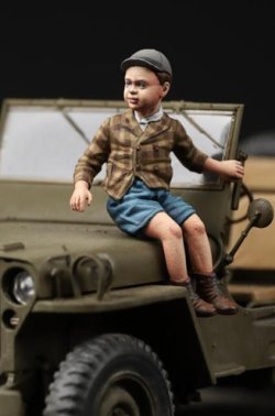 画像1: The Bodi[TBO35227]1/35 ヨーロッパの少年